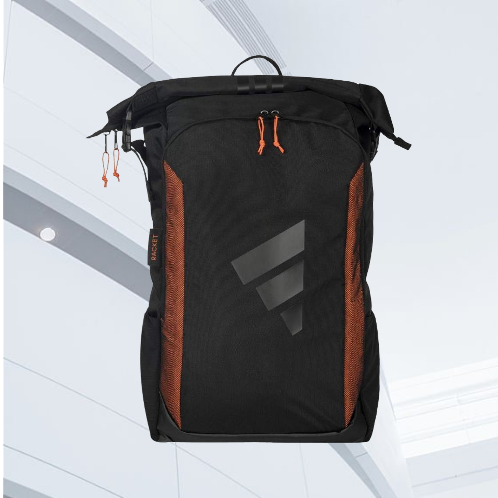 Mochila Adidas Multigame 3.4 Negro Naranja